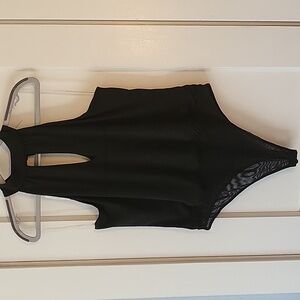 NWT! Maurices Black Keyhole Bodysuit
